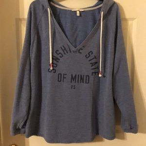 Victoria Secret v neck hoodie